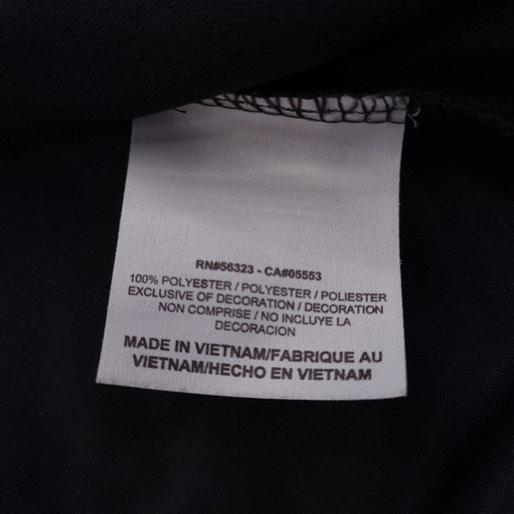 Nike Polo Shirt‎ Men's Medium Black Golf Dri-Fit Team Blue Embroidery - Picture 8 of 14